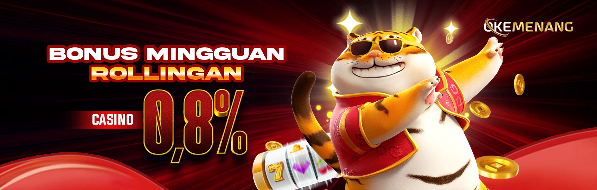 BONUS ROLLINGAN CASINO 0.8%