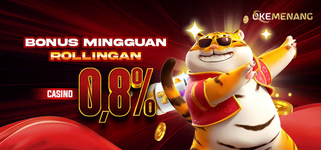 BONUS ROLLINGAN CASINO 0.8%